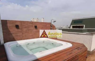 Magnifica cobertura espaço gourmet jacuzzi  3 dorms 2 suítes 3 vagas  à venda, 210 m² por r$ 1.660.000 - parque mandaqui - são paulo/sp