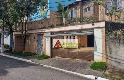 Sobrado 3 amplas suítes 5 vagas quintal churrasqueira à venda, 280 m² por r$ 850.000 - jardim virginia bianca - são paulo/sp