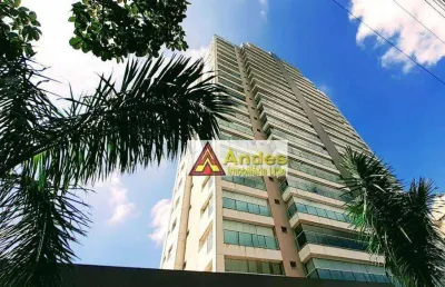 Alto padrão vista panorâmica varanda gourmet  mobiliado 4vgs prox á braz leme à venda, 221 m² por r$ 3.500.000,00 - santana -