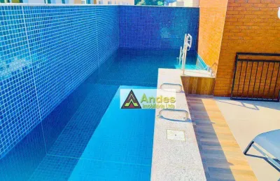 Apartamento novíssimo com 2 dormitórios lazer completo com ou sem vaga à venda, 44 m² por r$ 250.000 - tremembé - são paulo/sp