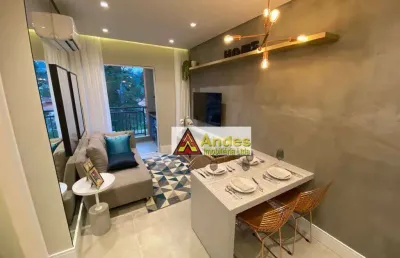 Apartamento mobiliado e decorado com 2 dormitórios, lazer completo e 1 vaga fixa no tremembé zona norte-sp