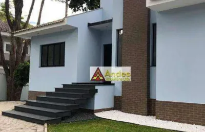 Casa terrea nova moderna 4 amplas suítes área gourmet piscina quintal à venda terreno 880 m² a/construída 400 m² por r$ 2.699.000,0- horto florestal -