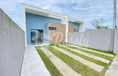 Casa com 3 dormitórios à venda, balneário shangri-lá, pontal do parana - pr