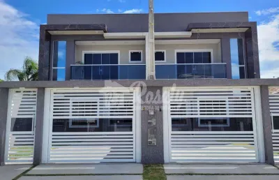 Sobrado com 3 dormitórios à venda, balneário shangri-lá, pontal do parana - pr