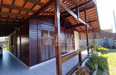 Casa com 2 dormitórios à venda, balneário guarapari, pontal do parana - pr