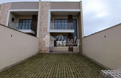 Sobrado com 3 dormitórios sendo uma suíte à venda, pontal do parana - pr