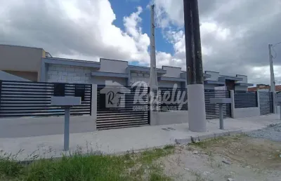 Casa com 2 dormitórios à venda, balneário primavera, pontal do parana - pr