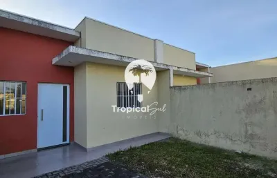 Casa com 2 dormitórios sendo 1 suíte à venda, shangri-lá, pontal do parana - pr
