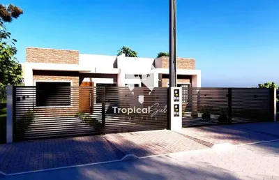Casa com 3 dormitórios à venda, shangri-lá, pontal do parana - pr
