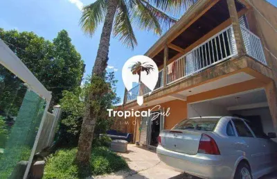 Sobrado com 5 dormitórios à venda, shangri-lá, pontal do parana - pr