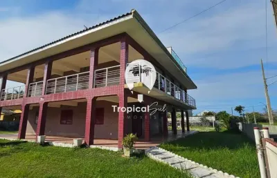 Sobrado frente mar, locação temporada, guape, pontal do parana - pr
