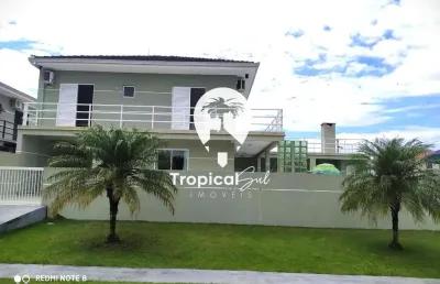 Sobrado com piscina para locação temporada atami sul, pontal do parana - pr