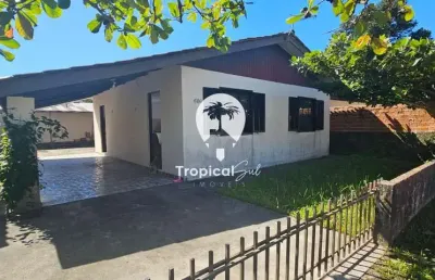 Casa com 03 dormitórios  1 suite  à venda, shangri-lá, pontal do parana - pr