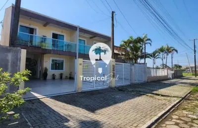Sobrado à venda, balneário shangri-lá, pontal do parana - pr