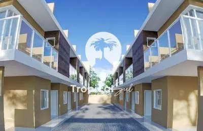 Sobrado com 3 dormitórios à venda, shangri-lá, pontal do parana - pr