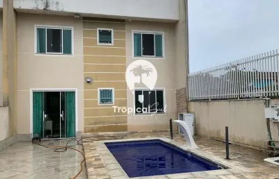 Sobrado com 3 dormitórios à venda, grajaú, pontal do parana - pr