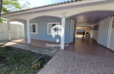 Casa para locação temporada, balneário shangri-lá, pontal do parana - pr
