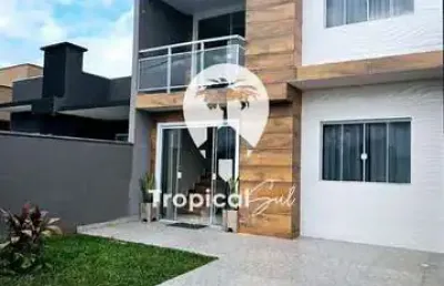 Sobrado à venda e locação temporada, shangri-lá, pontal do parana - pr