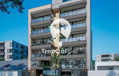 Lançamento apartamento à venda beira mar, balneário riviera, matinhos - pr