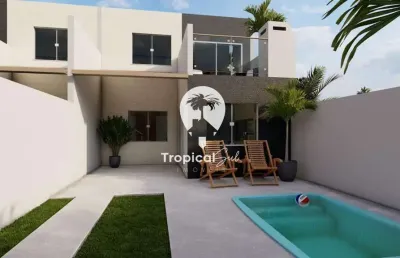 Sobrado com 3 dormitórios à venda, shangri-lá, pontal do parana - pr