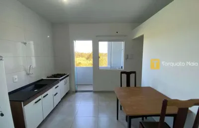Apartamento 1 quarto mobiliado em prédio familiar e seguro