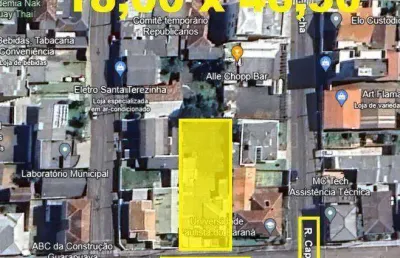 Terreno no centro ideal para prédio ou imóvel comercial!