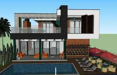 Sobrado em altissimo padrão à venda, 500 m² por r$ 3.800.000 - alto cascavel - guarapuava/pr