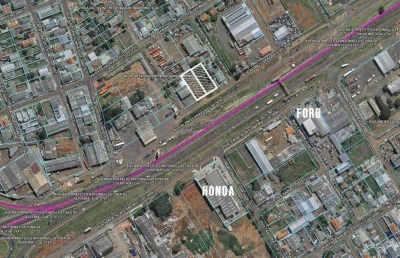 Terreno para alugar, 2000 m² por r$ 2.000,00/mês - primavera - guarapuava/pr