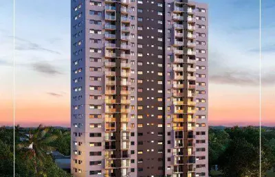 Apartamento com 3 dormitórios sendo 1 suite à venda, 67 m² - cidade dos lagos - guarapuava/pr