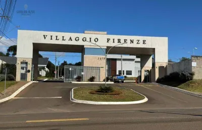 Condomínio villaggio firenze, segurança, conforto e alto padrão!