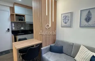 Kitnet / stúdio à venda na rua lamenha lins, centro, curitiba, 24 m2 por r$ 384.000