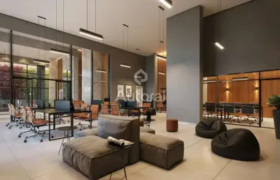 Kitnet / stúdio à venda na av. visc. de guarapuava, centro, curitiba, 21 m2 por r$ 330.000