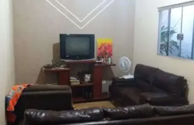 Casa para venda em presidente prudente, cecap, 4 dormitórios, 1 banheiro, 2 vagas