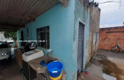 Casa para venda em presidente prudente, brasil novo, 2 dormitórios, 1 banheiro, 2 vagas