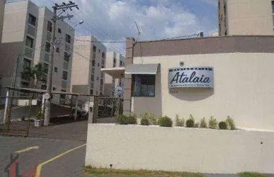 Apartamento para venda em presidente prudente, edificio atalaia, 2 dormitórios, 1 banheiro, 1 vaga