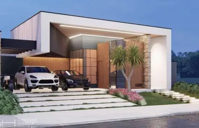 Casa em condomínio para venda em presidente prudente, condomínio residencial solares, 3 dormitórios, 1 suíte, 3 banheiros, 2 vagas