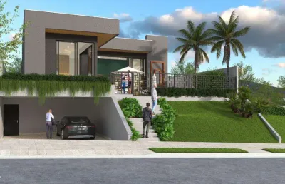 Casa em condomínio para venda em presidente prudente, condominio residencial bourbon parc, 3 dormitórios, 3 suítes, 5 banheiros, 2 vagas
