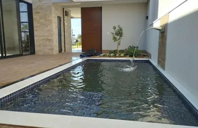 Casa em condomínio para venda em presidente prudente, condominio residencial jatobá, 3 dormitórios, 3 suítes, 4 banheiros, 2 vagas