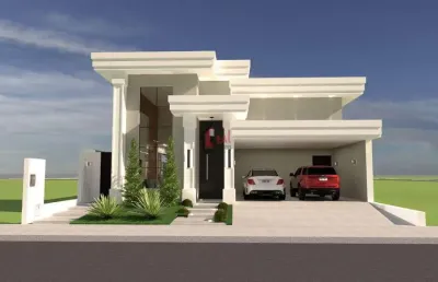 Casa em condomínio para venda em álvares machado, condominio residencial portinari ll, 3 dormitórios, 3 suítes, 4 banheiros, 2 vagas