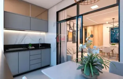 Apartamento para venda em presidente prudente, edificio le charmant residence, 2 dormitórios, 1 suíte, 1 banheiro, 2 vagas