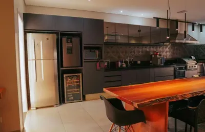 Casa em condomínio para venda em presidente prudente, condominio residencial monte azul, 3 dormitórios, 3 suítes, 5 banheiros, 2 vagas