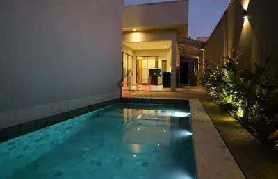 Casa em condomínio para venda em presidente prudente, condominio residencial damha ll, 3 dormitórios, 3 suítes, 4 banheiros, 2 vagas