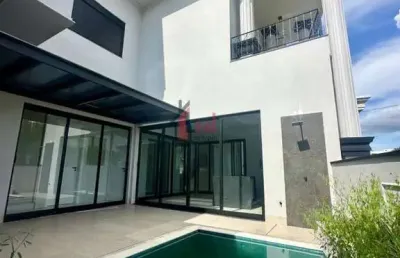 Casa em condomínio para locação em presidente prudente, condominio residencial damha belvedere, 4 dormitórios, 4 suítes, 6 banheiros, 3 vagas