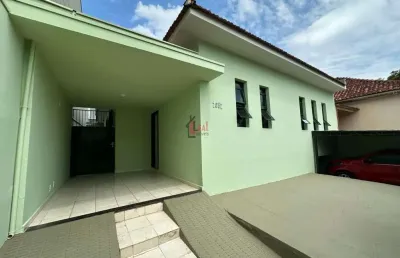 Casa para locação em presidente prudente, centro, 3 dormitórios, 1 suíte, 3 banheiros, 2 vagas