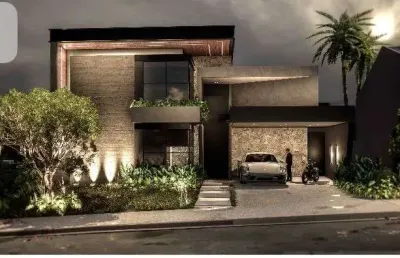 Casa em condomínio para venda em presidente prudente, condominio residencial damha iv, 4 dormitórios, 4 suítes, 5 banheiros, 2 vagas