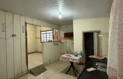 Casa para locação em presidente prudente, aviação, 2 dormitórios, 1 banheiro, 1 vaga