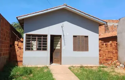Casa para venda em presidente prudente, joao domingos, 2 dormitórios, 1 banheiro, 2 vagas