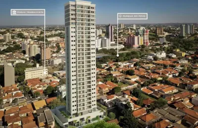 Apartamento para venda em presidente prudente, parque do povo, 2 dormitórios, 1 suíte, 2 banheiros, 1 vaga