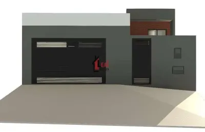 Casa para locação em presidente prudente, residencial bongiovani, 2 dormitórios, 1 suíte, 3 banheiros, 1 vaga