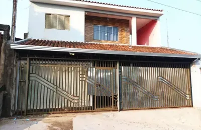 Casa para venda em presidente prudente, humberto salvador, 4 dormitórios, 1 suíte, 3 banheiros, 1 vaga